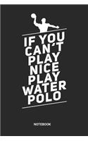 Water Polo Notebook