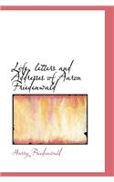 Life, Letters and Addresses of Aaron Friedenwald