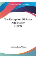 Perception Of Space And Matter (1879)