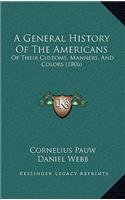 A General History Of The Americans