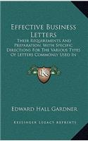 Effective Business Letters