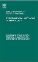 Experimental Methods in Tribology