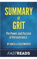 Summary of Grit: By Angela Duckworth - Includes Key Takeaways & Analysis