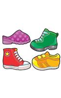 Shoes Colorful Cut-Outs