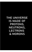 The Universe Is Made of Protons, Neutrons, Electrons & Morons