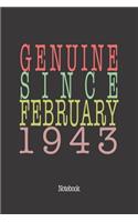 Genuine Since February 1943