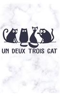 A Deux Trois French Cat Lover Cute white Background A beautiful