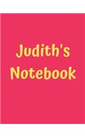 Judith's Notebook