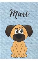 Personalisiertes Notizbuch - Hunde Marc