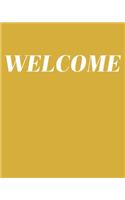 Welcome