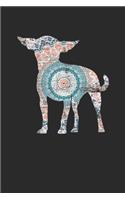 Chihuahua Flower Pattern