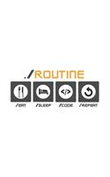 Eat Sleep Code Repeat Notizbuch