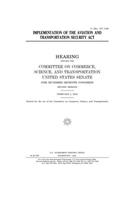 Implementation of the Aviation and Transportation Security Act