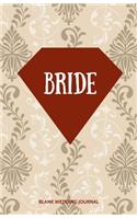 Bride Small Size Blank Journal-Wedding Planner&To-Do List-5.5