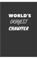 World's Okayest Chauffer Notebook