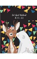 Dot Grid Notebook 8.5 x 11