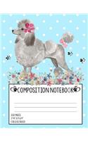 Poodle Composition Notebook