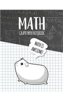 Math Graph Paper Notebook