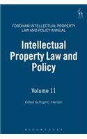 Intellectual Property Law and Policy Volume 11