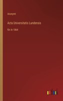 Acta Universitatis Lundensis