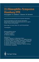 22. Hämophilie-Symposion Hamburg 1991