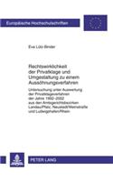 Rechtswirklichkeit Der Privatklage Und Umgestaltung Zu Einem Aussoehnungsverfahren