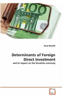 Determinants of Foreign Direct Investment