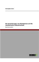 Die Auswirkungen Von Remittances Auf Die Mexikanische Volkswirtschaft