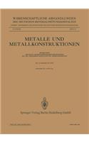 Metalle Und Metallkonstruktionen