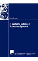 It-Gestützte Balanced Scorecard-Systeme