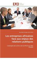 Les Entreprises Africaines Face Aux Enjeux Des Relations Publiques