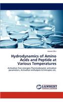 Hydrodynamics of Amino Acids and Peptide at Various Temperatures
