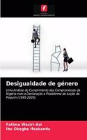Desigualdade de género