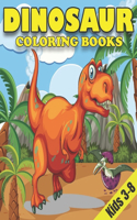 Dinosaur Coloring Books for Kids 3-8