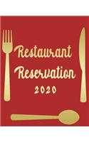 Restaurant Reservation 2020