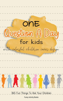 One Question a Day for Kids with Colorful Children Cover Design