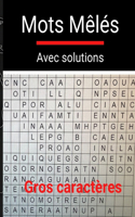 Mots mêlés I avec solutions I Gros caractères: Mots clés en gros caractères I Cahier de mots cachés avec solutions I Mots mêlés sur les pays et principales villes du monde I Grand format I Jeux d