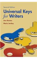 Universal Keys for Writers with 2009 MLA Update Card