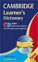 Cambridge Learners Dictionary With Cd-Rom 3Ed