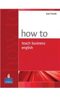 How to Teach Business English