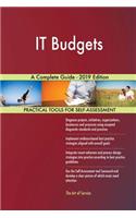 IT Budgets A Complete Guide - 2019 Edition