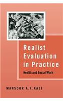 Realist Evaluation in Practice: Health and Social Work(English)