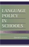 Language Policy in Schools