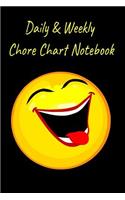 Daily & Weekly Chore Chart Notebook