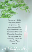 Child Is Born Bulletin (Pkg 100) Advent