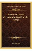 Poems on Several Occasions by David Mallet (1762)