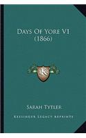 Days of Yore V1 (1866)