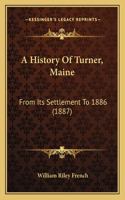 History Of Turner, Maine