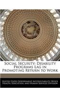 Social Security: Disability Programs Lag in Promoting Return to Work