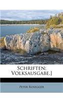 Schriften: Volksausgabe.]